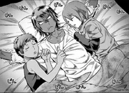 Rou's first sleep with girls