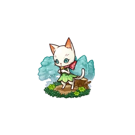 Fairy cat white