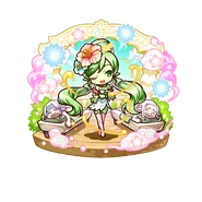 Doriane as a Dorian doing a massage