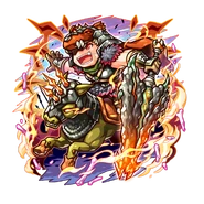 Steel during the Cavalry Battle on the Hell Week Festival in the mobile game