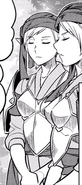 Kirue and Arue waiting behind the Elf Ringleader
