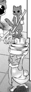 Cat fairies doing chores