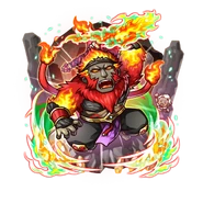 Galdra Ebra as an Impervious Blaze Monkey