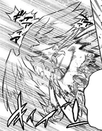 The Jade Eagle making a Sonic attack on Ogarou