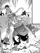 Rou playing with his kids