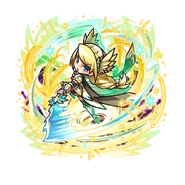 Therese with the title of Brilliant Mercy Righteous Knight