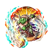 Liger Bazette with the title of Gladiator Demon after his awakening to the 18 Demon Warlords