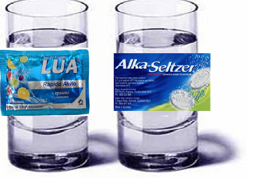 Alka-Seltzer vs. Sal de Frutas Lua