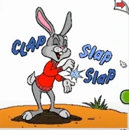 Reader Rabbit in "Reader Rabbit's Interactive Reading Journey 2"