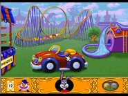 Reader Rabbit's Amusement Park menu (original)