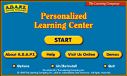 Personalized learning center autoplay