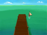 Reader and Sam are the last ones to start sailing.