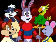 Reader Rabbit and his friends come up with a plan to reset their show.