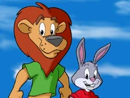 Reader and Sam in Fly the Dreamship