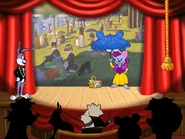 Mat sings "Sunday in the Park."