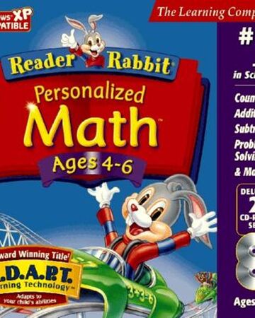 reader rabbit math adventures ages 4 6
