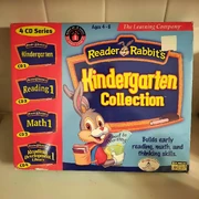 Reader Rabbit's Kindergarten Collection 4 CD Series
