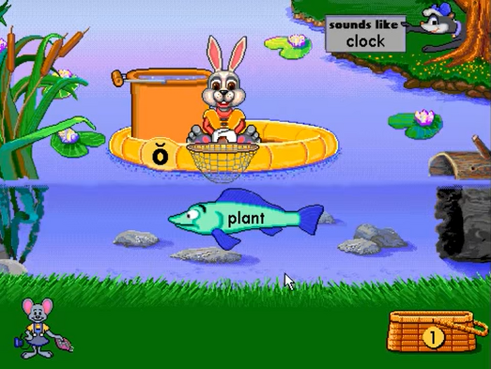 Игра Reader Rabbit. Rabbit игра 90. Школа кролика игра. Игра Rosso Rabbit in Trouble.