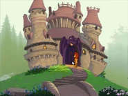 Sam arrives at the castle.