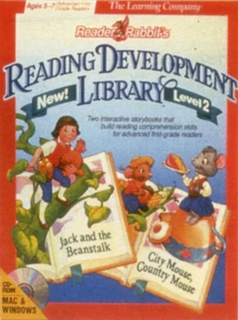 Reader Rabbit's Reading Devlopment Library 2 Cover (1995, Level 2)