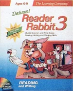 Reader Rabbit 3 Cover (1993, 1994 Deluxe Version)
