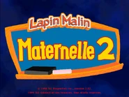 Title screen (French; Version 2.0)