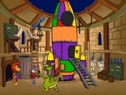 Sam finally reaches Reader Rabbit and Sir Drayson Dragon, but the latter is not who Sam thinks he is...