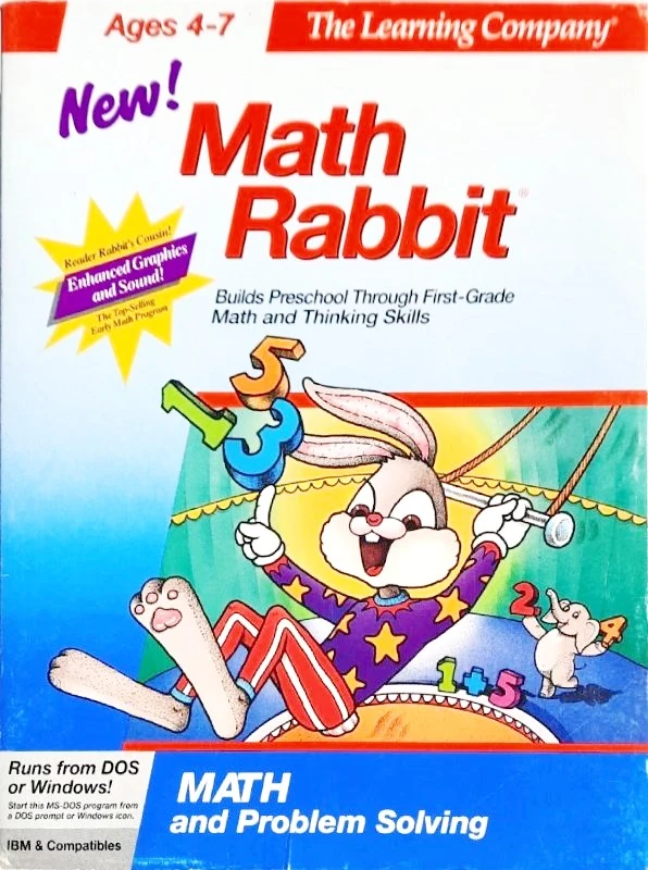 Math Rabbit (1993 video game) | Reader Rabbit Wiki | Fandom