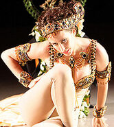 Mata Hari’s veil dance by belly-dancer Sarah Skinner of the Merce Cunningham Company.
