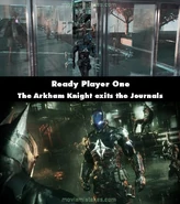 The Arkham Knight Exits Haliday's journals