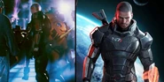 Commander Shepard at the Distracted Globe