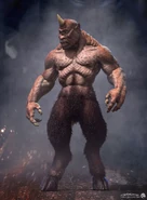 Concept Art for the Giant Cyclops from The 7th Voyage of Sinbad