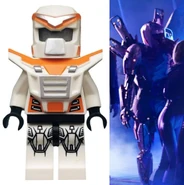 The Battle Mech from Lego at the Distracted Globe