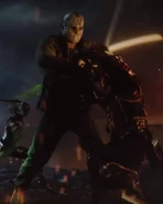 FB IMG 1625440626213.jpg (25 KB) Close up of Jason Voorhees from Friday the 13th fighting Daito and Sho