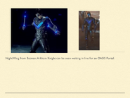 Nightwing from Batman: Arkham Knight