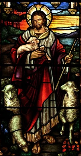 StJohnsAshfield StainedGlass GoodShepherd-frame crop