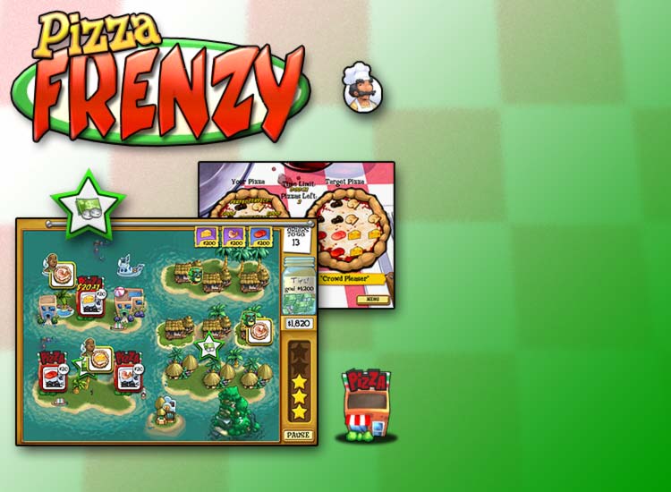 pizza frenzy deluxe game over