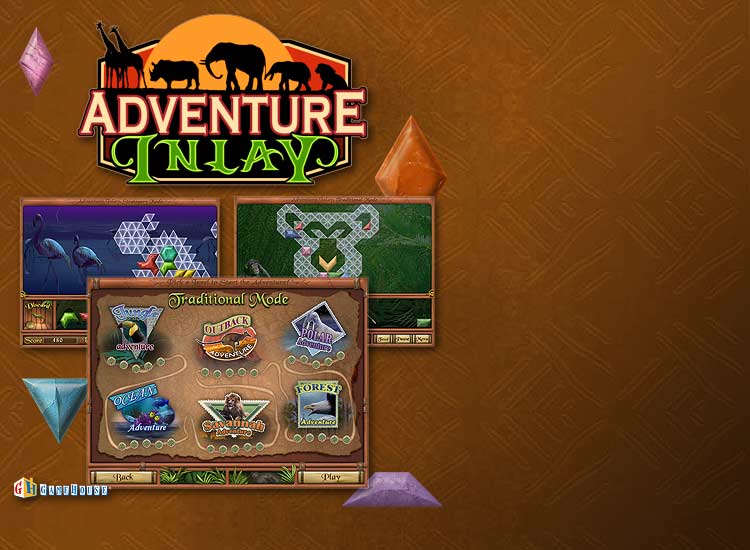 Jogos Adventure Inlay - Se divirta em um safári no Zylom!
