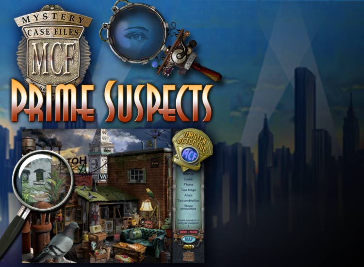 Mystery Case Files: Prime Suspects Download (2006 Puzzle Game)