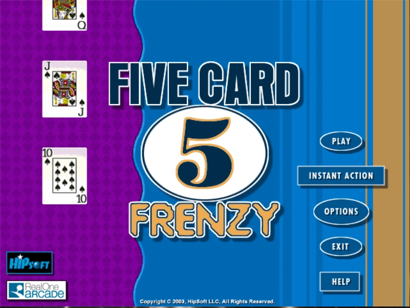 Five Card Frenzy RealArcadeapedia Wiki Fandom