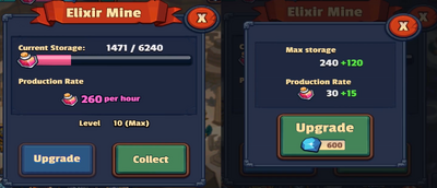 Elixir mine gather