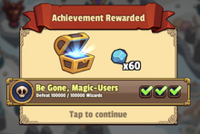 Achievements Realm Defense Hero Legends Td Wiki Fandom