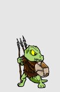 A kobold spearman.