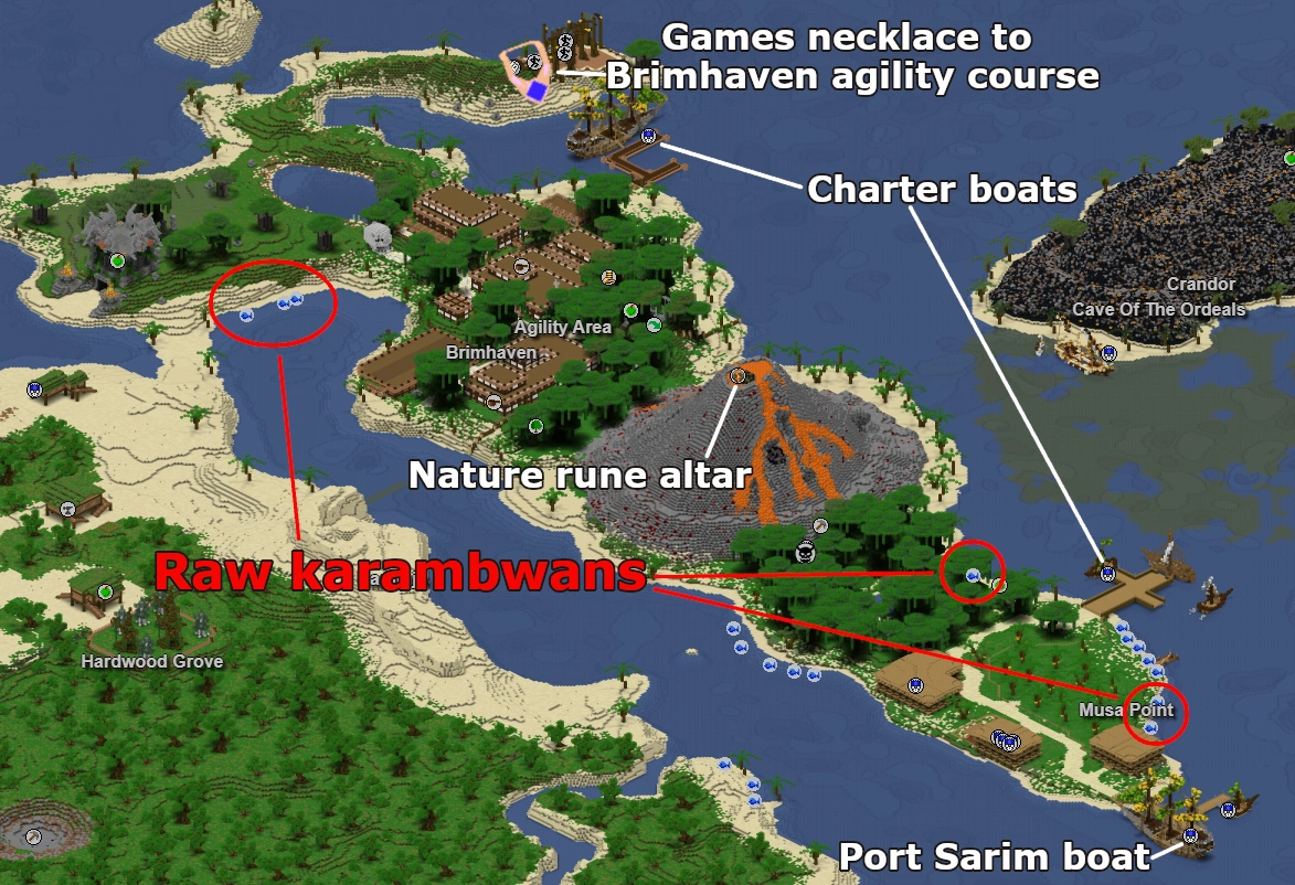 Raw karambwan Minescape Wiki Fandom