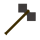 Iron battleaxe