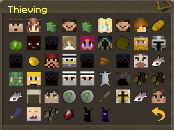 Thieving skill guide