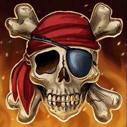 Icon Avatar Skull and Crossbones