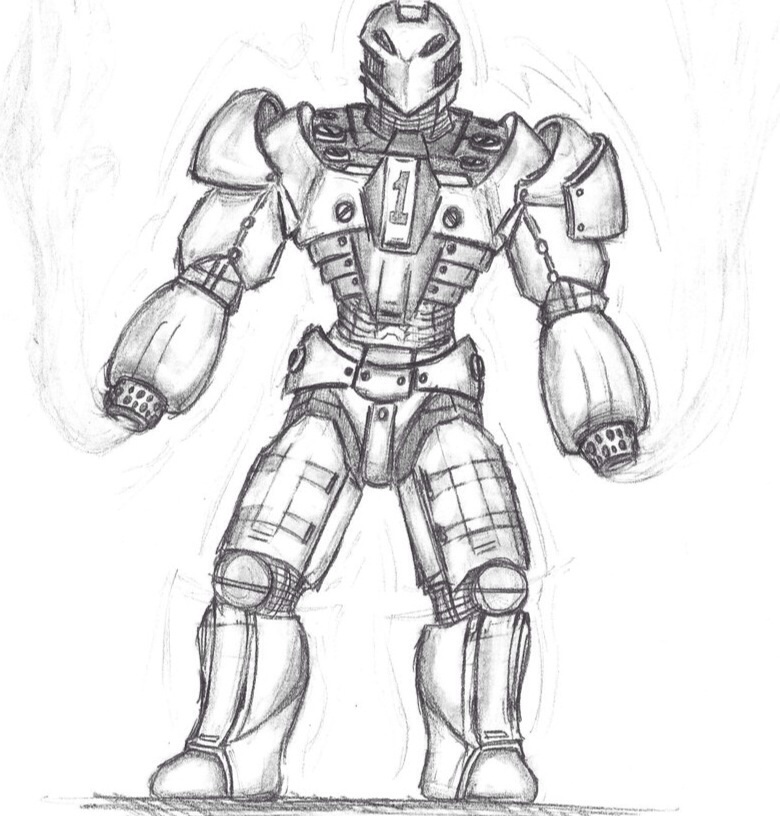 real steel drawings