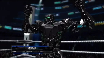 zeus fighting robot