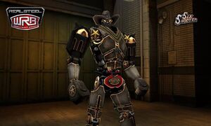 real steel six shooter robot